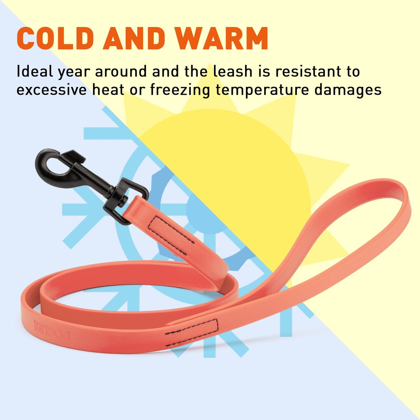 Biothane Waterproof Dog Leash